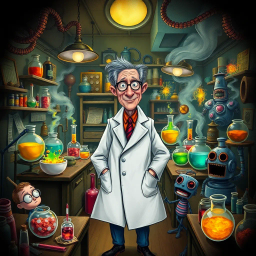 Whose Lab Is It Anyway? - Text-based game
