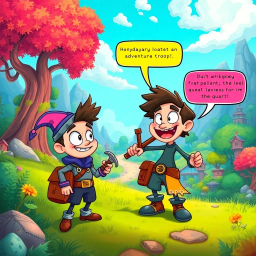 MetaQuest: Whose Adventure is it, Anyway? - Text-based game