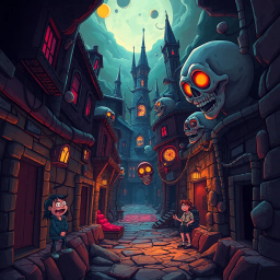 Whose Nightmare Is It, Anyway? - Text-based game