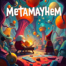 Metamayhem: Whose Adventure Is It Anyway? - Text-based game