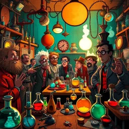 Whose Lab Is It Anyway? - Text-based game