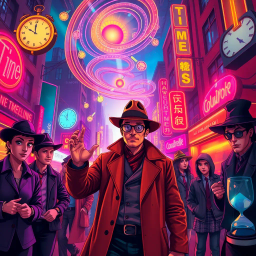 ChronoCaper: Whose Time Is It Anyway? - Text-based game