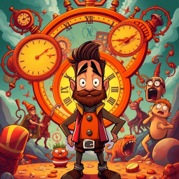 ChronoCaper: Whose Time is It Anyway? - Text-based game
