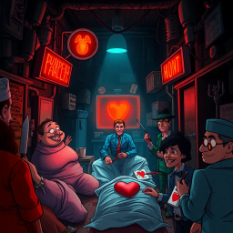 Whose Heart Is It, Anyway? - Text-based game