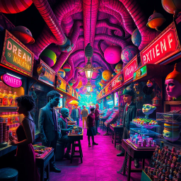 Nightmare Exchange: Whose Dream Is It Anyway? - Text-based game