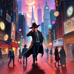 ChronoChaser: Whose Time Is It Anyway? - Text-based game