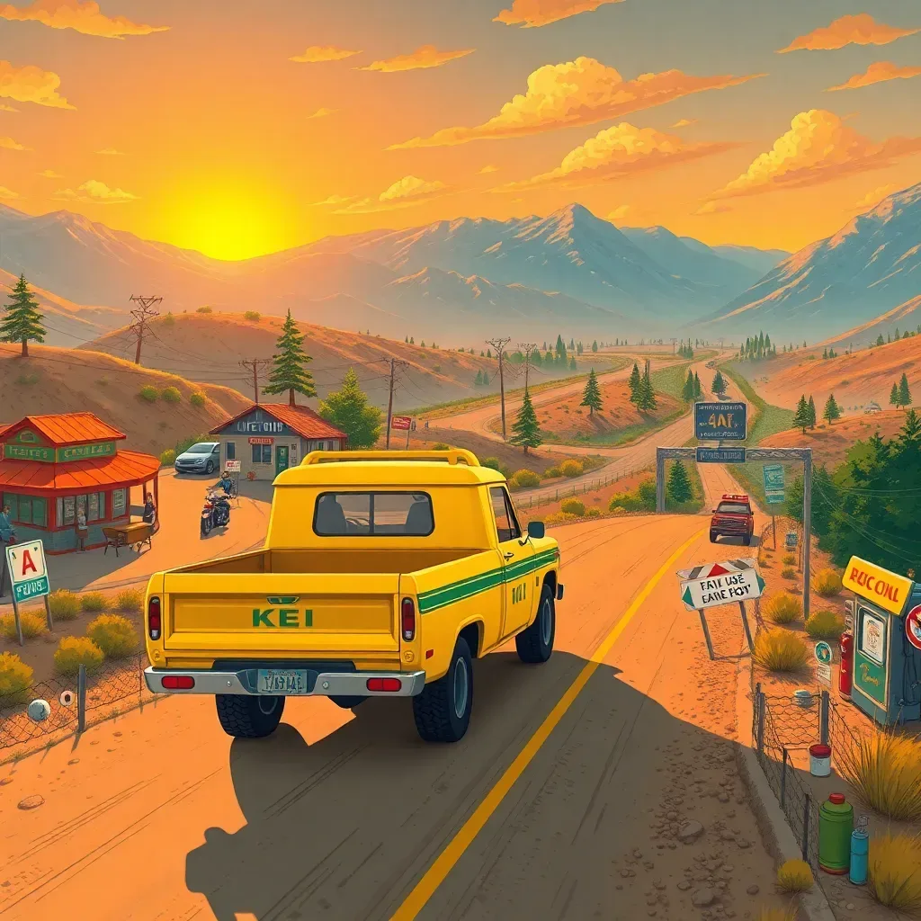 Kei Truck Adventure
