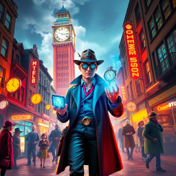 ChronoCaper: Whose Time Is It Anyway? - Text-based game
