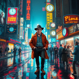 Chrono-Caper: Who's Time is it Anyway? - Text-based game