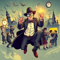 ChronoChase: Whose Time Is It Anyway? - Text-based game