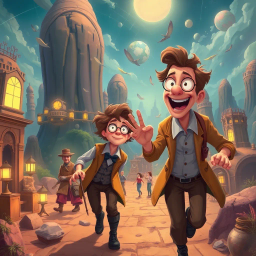 Chrono-Capers: Whose Time is It Anyway? - Text-based game