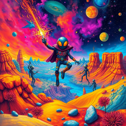Spectrum Wars: Whose Dimension Is It Anyway? - Text-based game