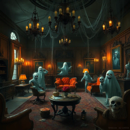 Whose Haunt is This? - Text-based game