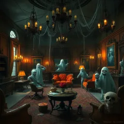 Whose Haunt is This? - Text-based game