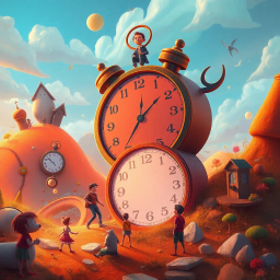 Chrono Chums: Who's Hello Is It Anyway? - Text-based game