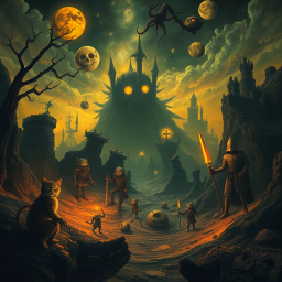 Nightmare Chronicles: Whose Nightmare Is It Anyway? - Text-based game