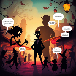 Shadowcraft: Whose Shadow Is It Anyway? - Text-based game