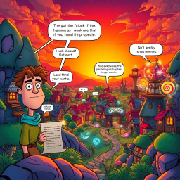 Whose Prophecy Is It Anyway? - Text-based game