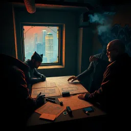 The Great Heist - Text-based game