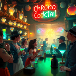Chrono Cocktail: Whose Time Is It Anyway? - Text-based game