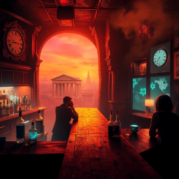 Chrono-Cocktail: Whose Time Is It Anyway? - Text-based game