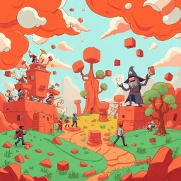 Whose Game Is It Anyway? - Text-based game