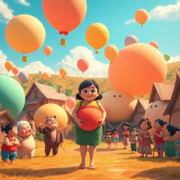 World of Inflatable Bellies - Text-based game