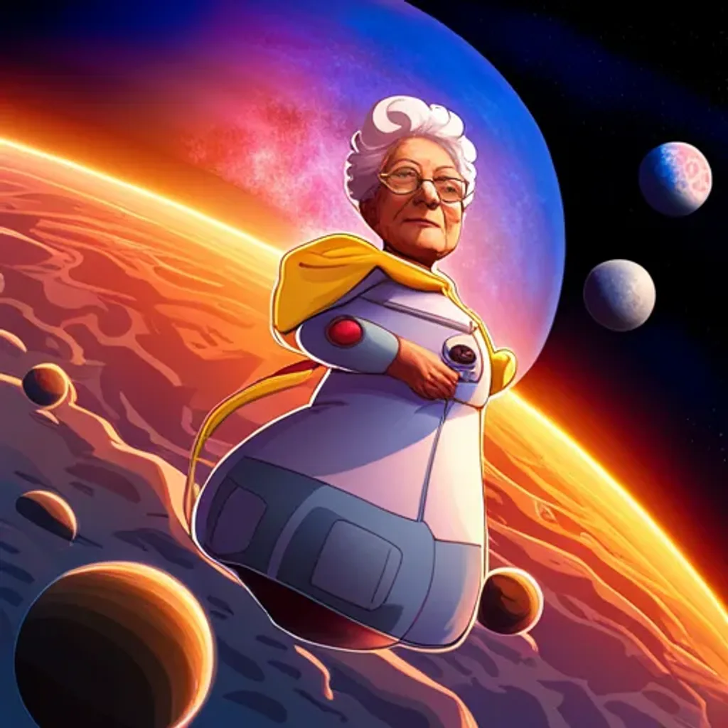 Cosmic Expansion: Grandma's Bellyventure
