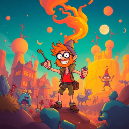 MetaMayhem: Whose Adventure is it Anyway? - Text-based game