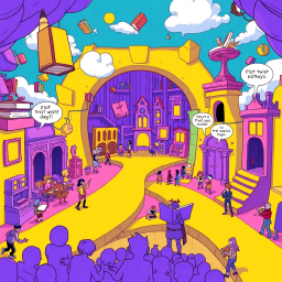 MetaQuest: Whose Adventure Is It Anyway? - Text-based game