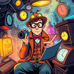 Time-Travel Mysteries text games