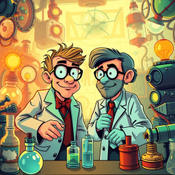 Whose Lab Is It Anyway? - Text-based game