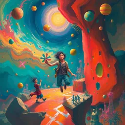 Spectrum Wars: Which Dimension Is It Anyway? - Text-based game