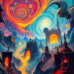 Spectrum Wars: Which Dimension Is It Anyway? - Text-based game