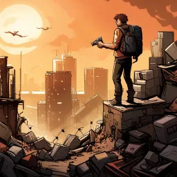 Scavenge or Starve - Text-based game