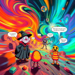 Spectrum Wars: Whose Dimension is it Anyway? - Text-based game
