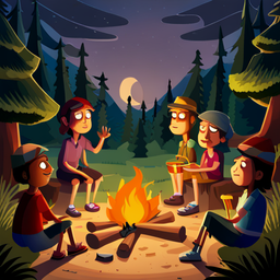 Campfire Conundrum - Text-based game