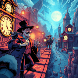 ChronoClash: Whose Time Is It Anyway? - Text-based game
