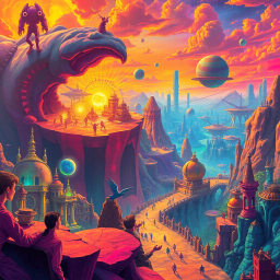 Spectrum Wars: Which Dimension Is It Anyway? - Text-based game