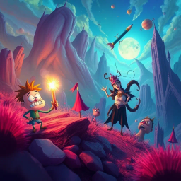 MetaQuest: Whose Adventure Is It Anyway? - Text-based game
