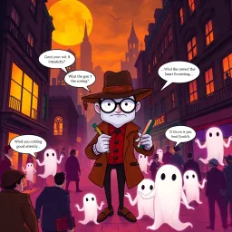 Whose Haunt Is This? - Text-based game