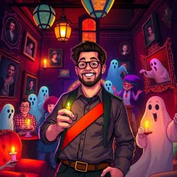 Whose Haunt is This? - Text-based game