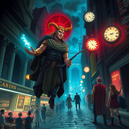 ChronoClash: Whose Time Is It Anyway? - Text-based game