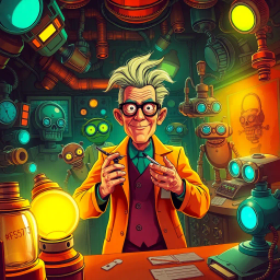 Whose Lab Is It Anyway? - Text-based game
