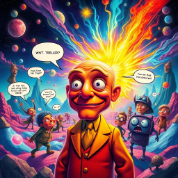 Spectrum Wars: Whose Dimension is it Anyway? - Text-based game