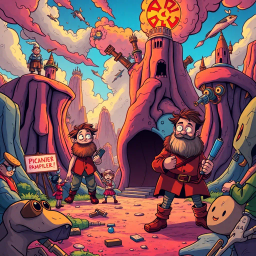 Whose Game Is It Anyway? - Text-based game
