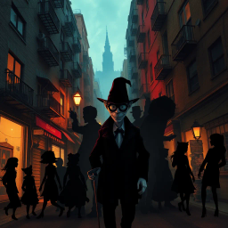 Whose Shadow Is It Anyway? - Text-based game