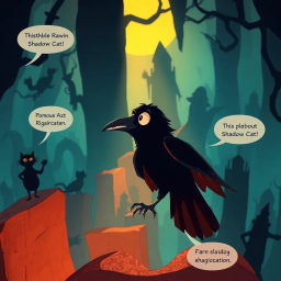 Whose Shadow is it Anyway? - Text-based game