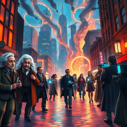 Chrono-Crime: The Time Bandits - Text-based game