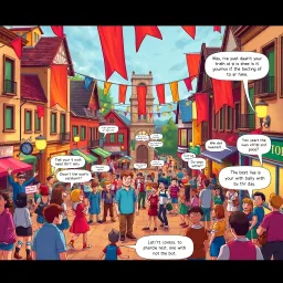 Mirthful Mayhem: Whose Hello Is It Anyway? - Text-based game